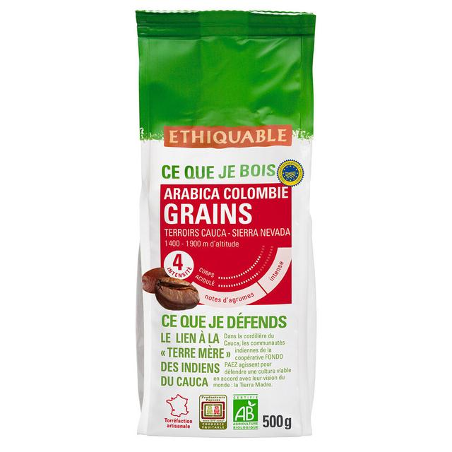 Café grains Colombie bio 500g