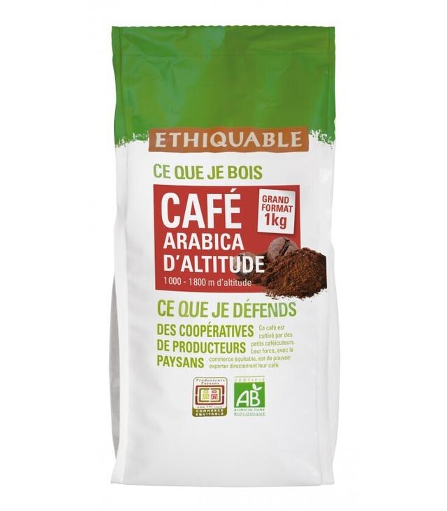 Café Pérou MOULU bio & équitable (Piémont Amazonien) 1 kg