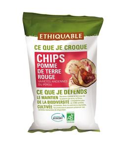 Chips Pomme de Terre Rouge bio & équitable