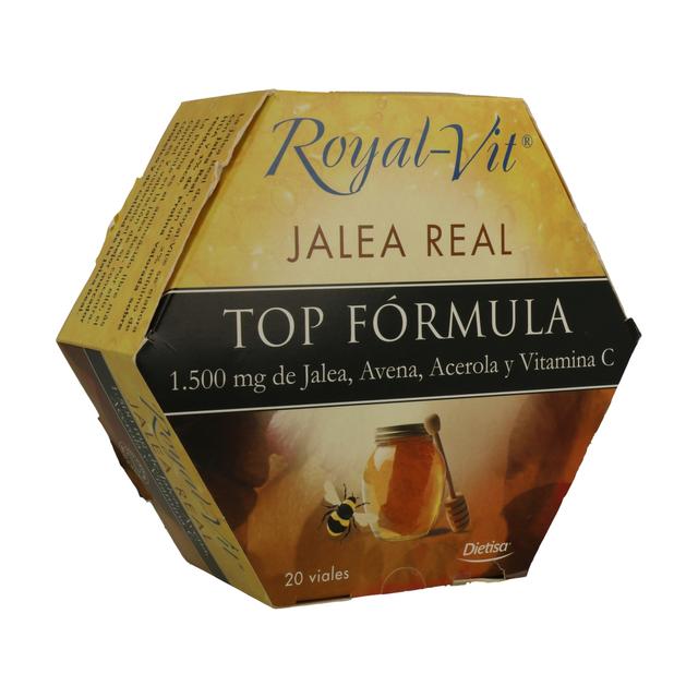 Formule de gelée royale Royal-Vit 20 ampoules