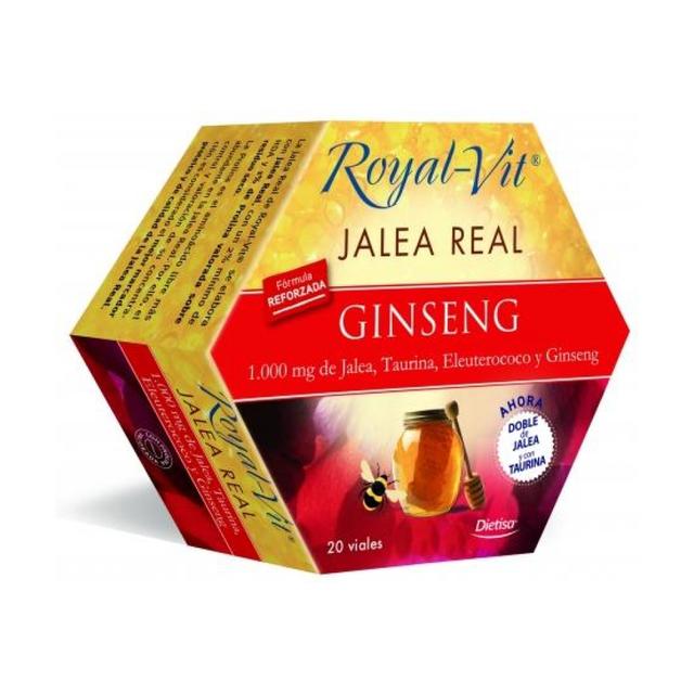 Gelée Royale Royal Vit Ginseng 1000Mg 20 ampoules