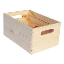 Boîte empilable Kairus 1 en bois 30 x 20 x 15cm