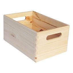 Boîte empilable Kairus 2 en bois 40 x 30 x 15cm