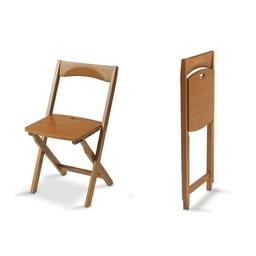 2 chaises en bois massif