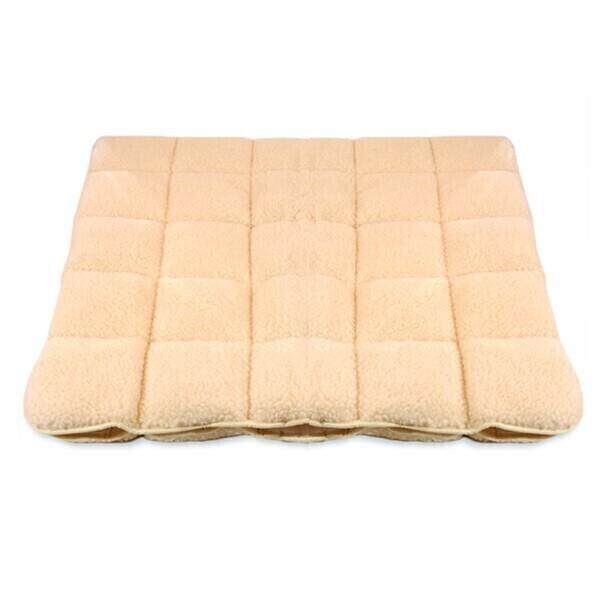 Surmatelas laine apparente