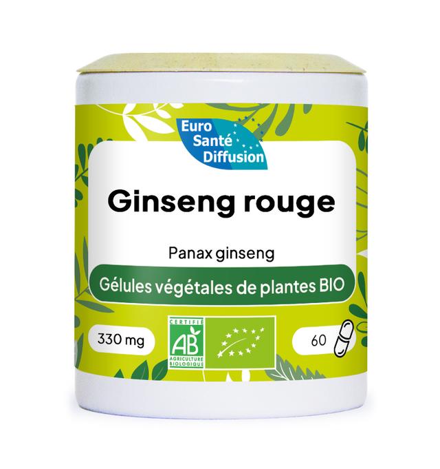 Ginseng rouge Gélules Bio - 250 gélules