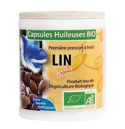 Capsules huileuses de lin - 250 capsules