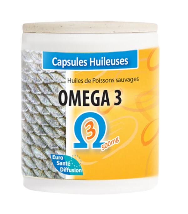 Capsules huileuses d'oméga 3 - 1000 capsules