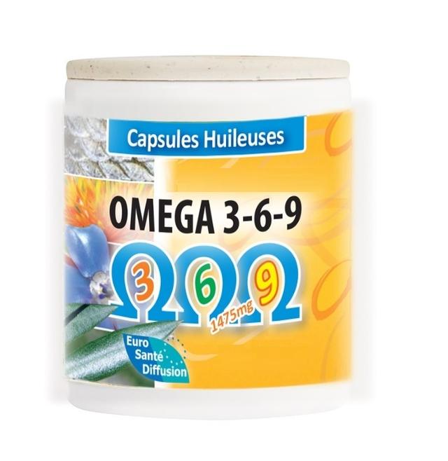 Oméga 3-6-9 - 1000 capsules