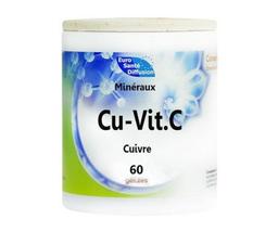 Cuivre et Vitamines C - 60 gélules