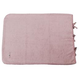 Housse matelas à langer 55x75 cm Coton bio Bois de rose