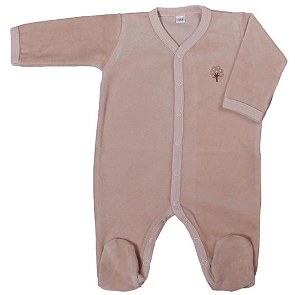 Pyjama velours 12 mois  Coton bio Beige