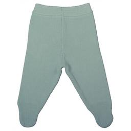 Pantalon tricot 1 mois  coton bio Aqua