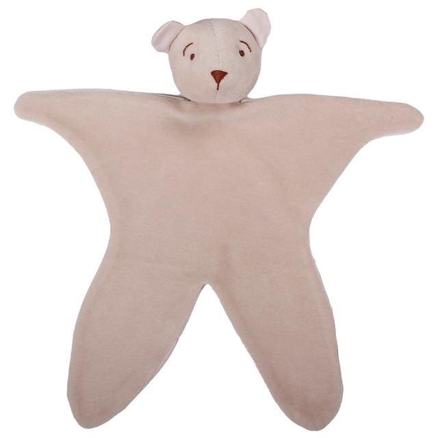 Doudou coton bio velours 30 cm Ourson