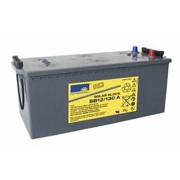 Batterie au plomb SB12 / 130A au bloc solaire Exide Sonnenschein