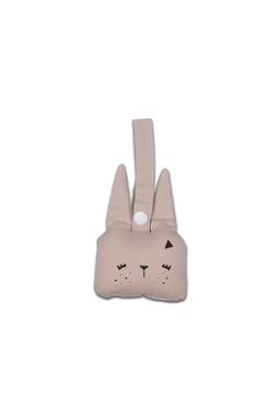 Hochet à Suspendre en Coton Bio Lapin Mauve