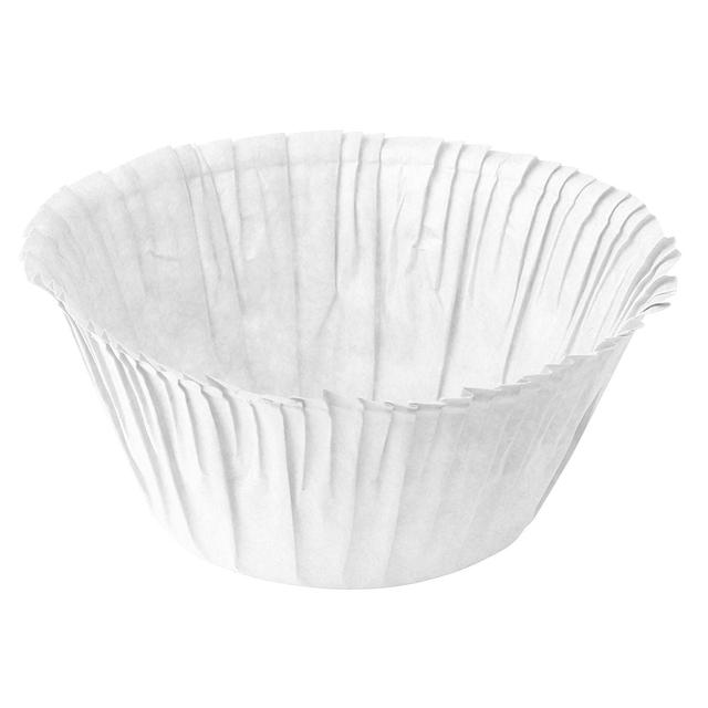 Lot de 90 moules à muffins en papier blanc épais 7,5 cm Zenker