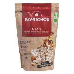 Muesli céréales toastées 6 noix 350g