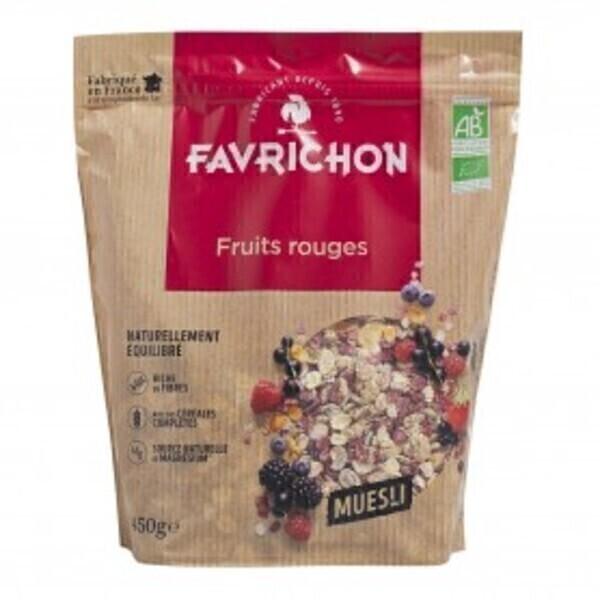 Muesli fruits rouges 450g Bio