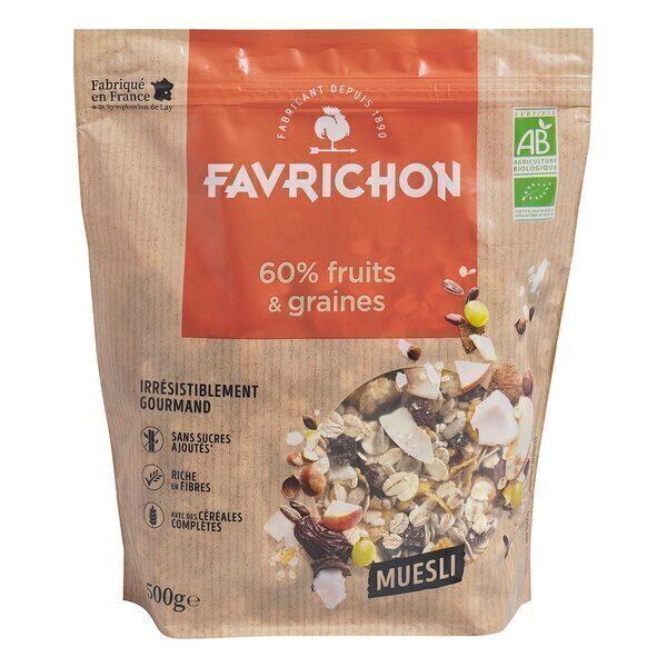 Muesli 60% fruits et graines 500g Bio