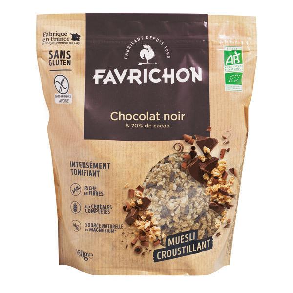 Muesli croustillant chocolat noir 450g