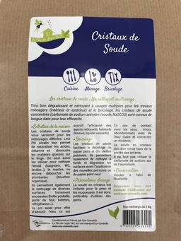 Cristaux de Soude en 1 Kg