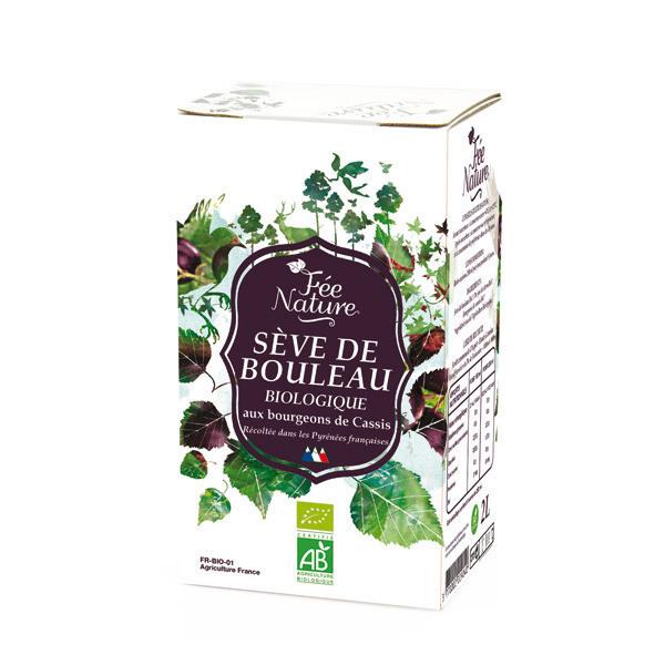 Sève de bouleau Cassis BIO 2L