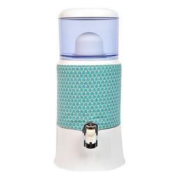 HOUSSE TURQUOISE DORE FONTAINE 7 LITRES EN PLASTIQUE