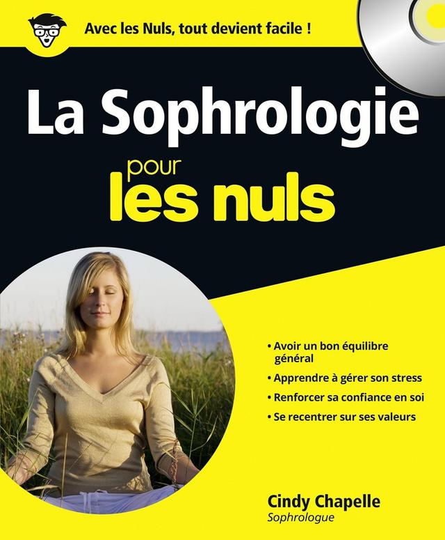 Livre  La Sophrologie Pour les nuls - Chapelle Cindy