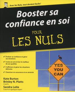 Livre  Booster sa confiance en soi pour les nuls - Collectif