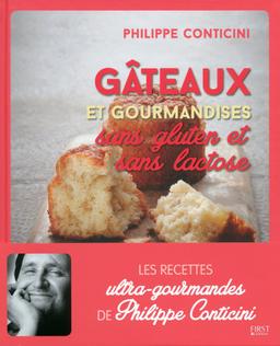 Livre - Gâteaux sans gluten et sans lactose - Philippe Conticini