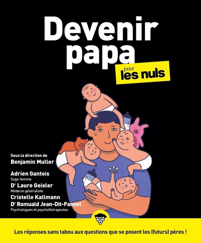 Livre  Devenir papa Pour les Nuls - Gantois Adrien/Geisler Laure