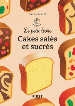 Livre  Le petit livre de - Cakes salés et sucrés - Martel Héloïs