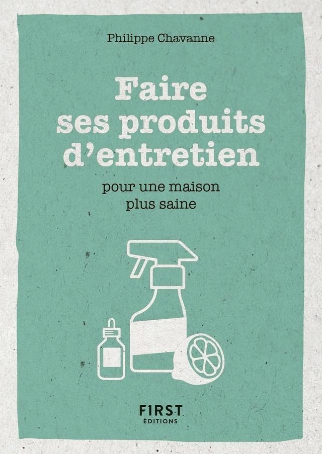 Petit livre - Faire ses produits d'entretien