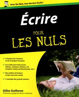 Livre  Ecrire Pour les nuls - Guilleron Gilles