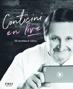 Livre - Conticini en live NE - 50 recettes & vidéos