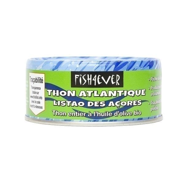 Thon à l'huile d'olives bio 160g