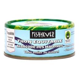 Thon albacore au naturel équitable 160g