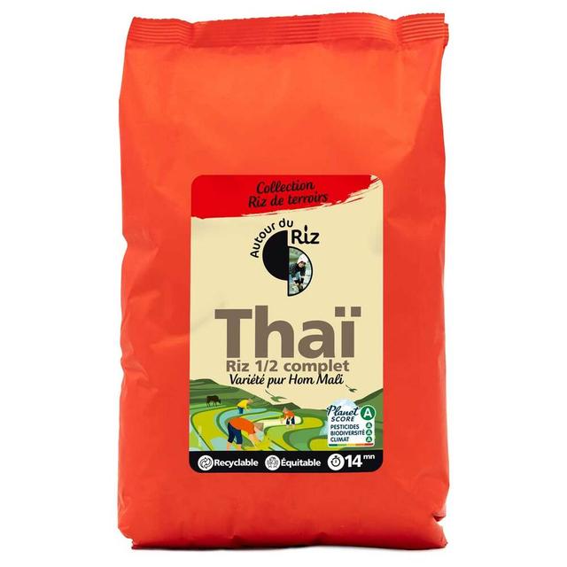 Riz thaï 1/2 complet équitable 2kg