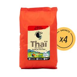 Riz thaï blanc équitable - Colis 4 x 2 kg