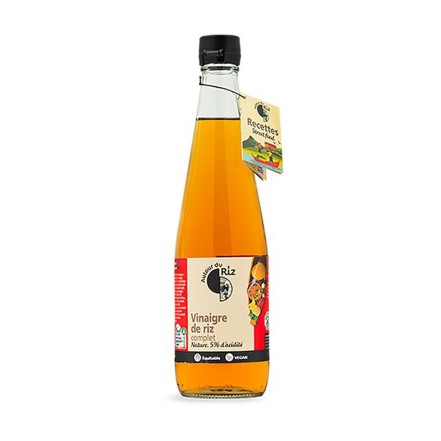 Vinaigre de riz complet équitable 600ml