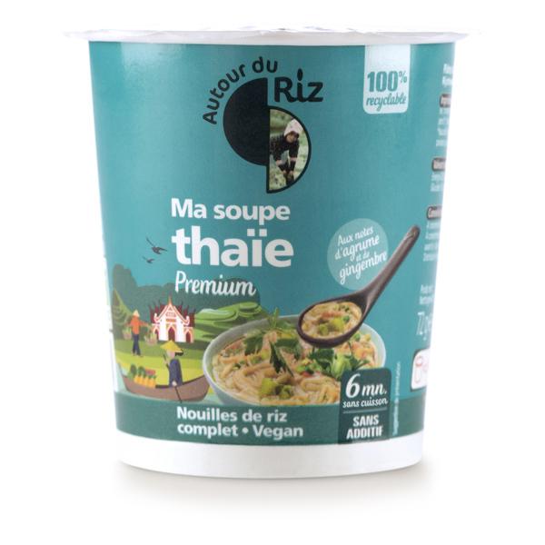 Soupe thaïe instantanée 72g