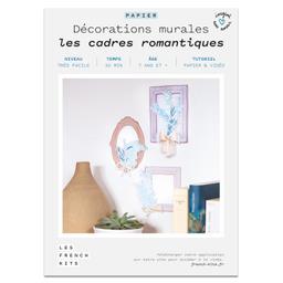 Coffret DIY papier - 3 Cadres - Style romantique