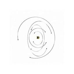 Mobile décoratif  Niels Bohrs Atomic Model