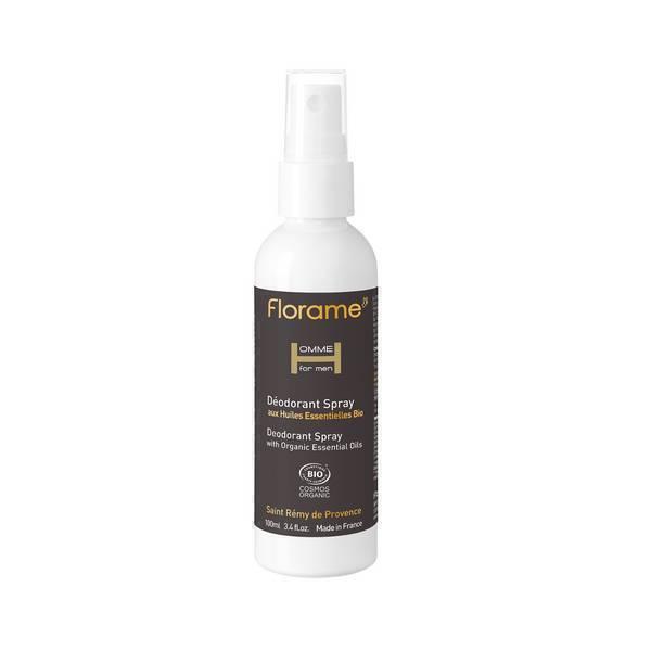 Déodorant spray pour homme aux huiles essentielles 100ml