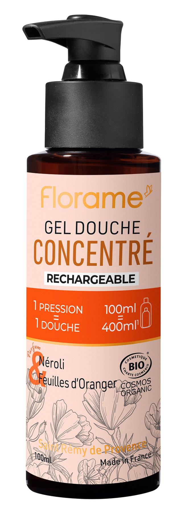 Gel Douche Concentré Néroli et Feuille d'Oranger 100ml