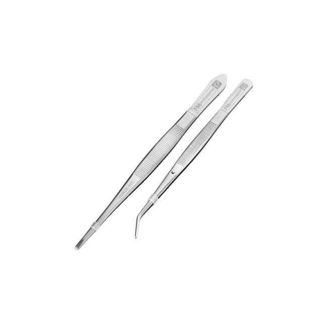 Lot de 2 pinces à dresser inox 18 et 15,5 cm FM Professional