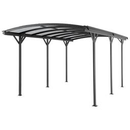 Carport aluminium toit arc Nora  15 m²