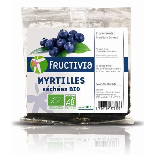 Myrtilles sechees BIO 100g