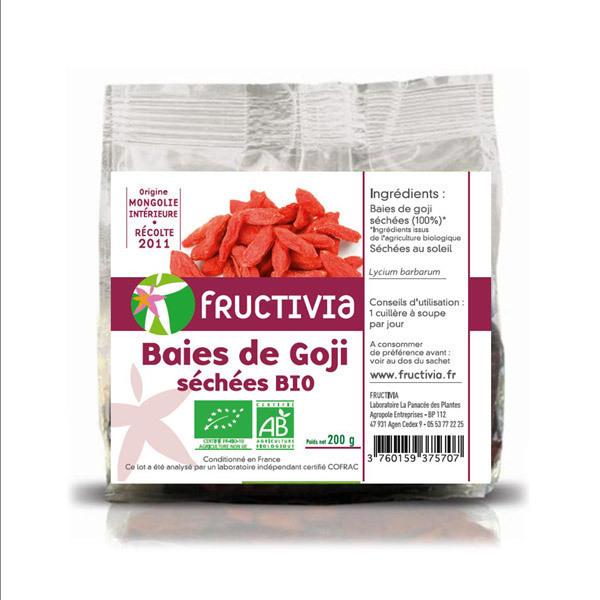 Baies de Goji séchées 200g